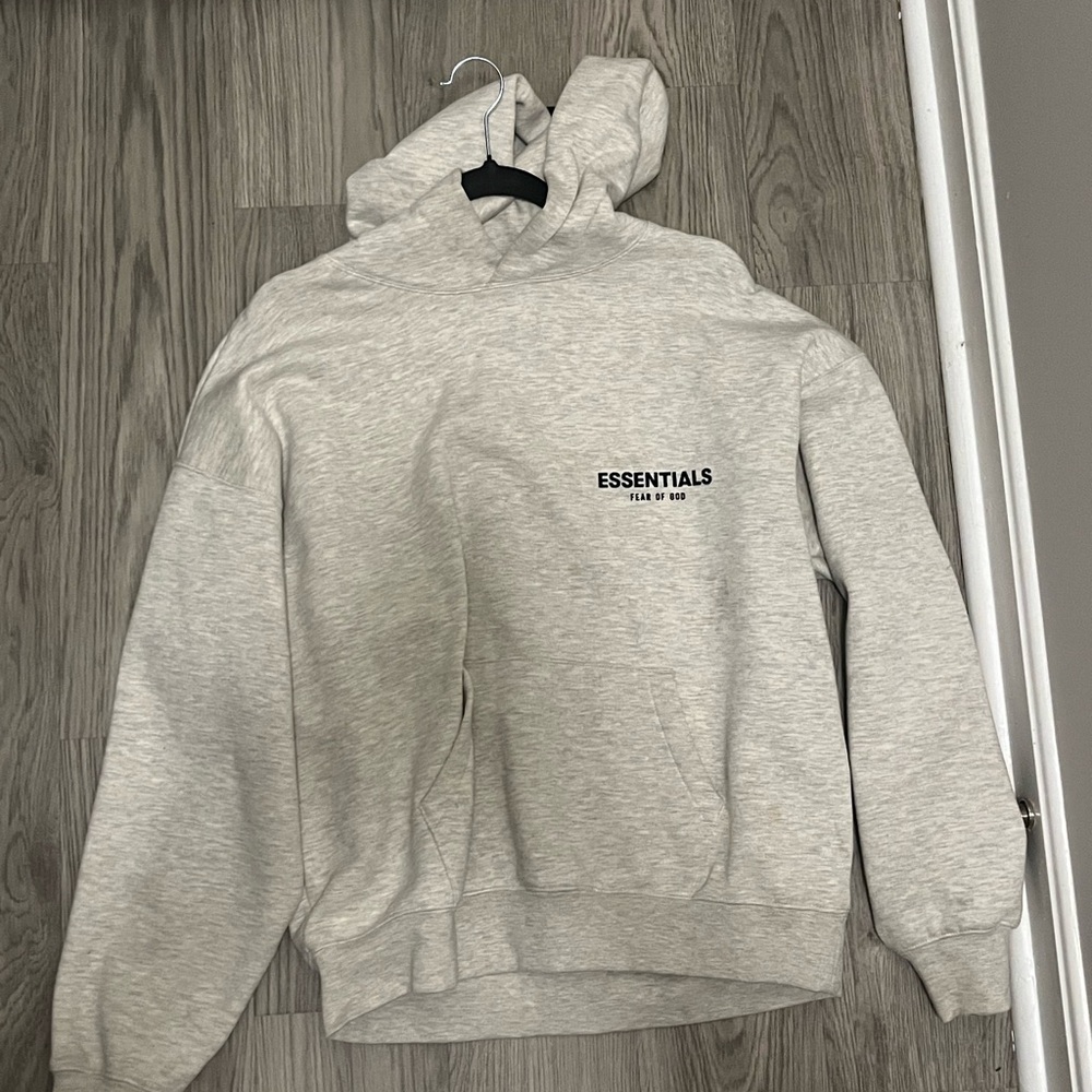 Essentials hoodie, oatmeal